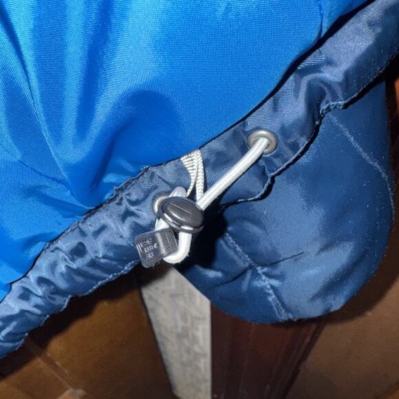 North Face Puffer Jacket Women Medium Blue 550 Down Fill Packable Lightweight - Picture 14 of 14